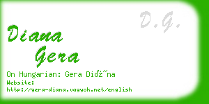 diana gera business card